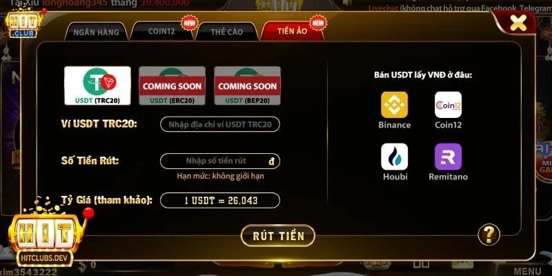 Các quy định quan trọng khi rút tiền tại cổng game 